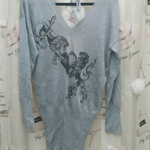 SALE! Faith Connexion semi sheer sweater tunic